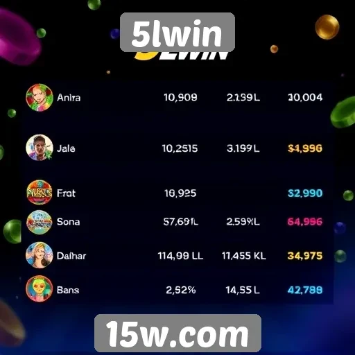 Popularidade dos jogos oferecidos pelo 5lwin